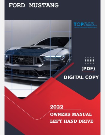 ford mustang 2022 owners manual